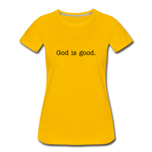 Load image into Gallery viewer, Women’s Premium T-Shirt - sun yellow
